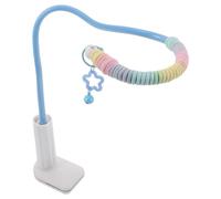 BESPORTBLE Parrot Training Stand Rope Perch Tabletop Bird Perch Stand for Indoor Parrots for Desk and Cage