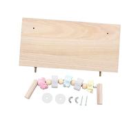 BESPORTBLE Parrots Molar Stone Swing Perch Toy Pet Supplies Forchewing and Biting