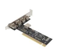 BESPORTBLE Pci-e USB 2.0 Extender Card with 5 Ports, Pci Standard 2.2 Internal Expansion Card, Plug and Play, Backward Compatible, for Desktop Computer Accessories and Laptop Extension