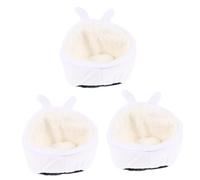 BESPORTBLE Pcs Luxury Hamster Shelter Pet Nest Plush Guinea Pig Bed Rabbit House Comfortable Indoor Pet Bed