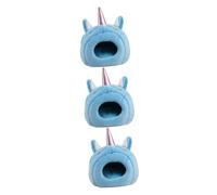 BESPORTBLE Pcs Luxury Rabbit Tunnel House Hamster Comfy Bed Cave Large Snuggly Nest