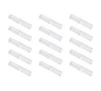 BESPORTBLE Pen Case for Students and Retail Display, 15pcs Plastic | Plate Ring Structure, Single-pen Compartment, Shell, Fixed Plate Design, for Mechanical Pencils