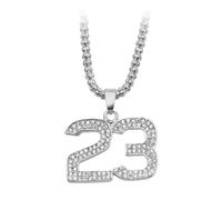 BESPORTBLE Pendant Necklace for Men Alloy Neck Chain Sports Fan Jewelry Stylish and Comfortable Accessory for Festivals Parties and Daily Wear