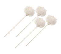 BESPORTBLE Peony Flower Aromatherapy Diffuser Elegant and Simple Design 4pcs Rice Paper Material with Easy Hanging and Effortless Maintenance Flower Diffuser for Bedroom and Office for Home