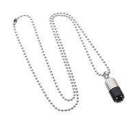 BESPORTBLE Perfume Bottle Pendant Necklace Capsules Pendant Necklace Pill Case Charm