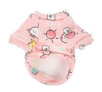 BESPORTBLE Pet Apparel for Small Dogs Warm Cartoon Print Coat for Outdoor Use Cute Insulated Clothing for Puppies and Cats Easy to Clean Xl Chicken
