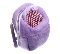 BESPORTBLE Pet Backpack for Guinea Pig Squirrel Hamster Chinchilla Portable Nest Breathable Mesh Window Comfortable Travel Carrier Random Color