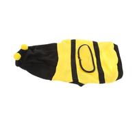 BESPORTBLE Pet Bee Cosplay Costume Four-legged Dog One-piece Outfit Yellow Black Adorable Comfortable Dress-up Clothes for Pets for Outdoor Activities Special Occasions