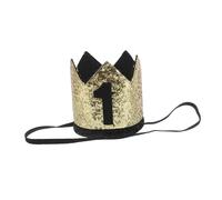 BESPORTBLE Pet Birthday Hat Small Dog Cat Crown Headwear Party Supplies for Dogs First Birthday Party Decoration