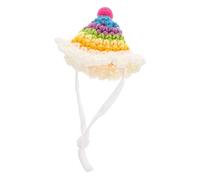 BESPORTBLE Pet Hamster Decorative Hat Mini Lightweight Birthday Cap for Small Animals Costume Accessory for Hamsters and Squirrels Adorable Photo Prop for Pets