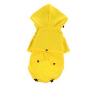 BESPORTBLE Pet Hooded Raincoat for Dogs Stylish Dog Apparel for Rainy Days Durable Pet Costume