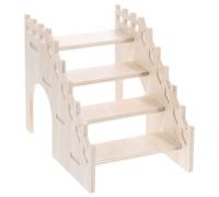 BESPORTBLE Pet Ladder Toy Wooden Multi-function for Hamster Chinchilla Guinea Pig Rat Safe Sturdy