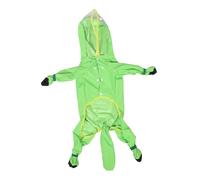 BESPORTBLE Pet Raincoat Adjustable Dog Poncho Puppy Raincoat Cat Raincoat Small Medium Dogs Raincoat Dog Raincoat with Legs Raincoat for Pet Raincoat for Small Dogs Polyester Taffeta Green