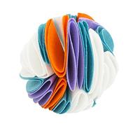 BESPORTBLE Pet Snuffle Ball for Dogs Interactive Nosework Feeder Puzzle Toy for Slow Eating and Sniffing Felt Material Encourages Play and Engagement