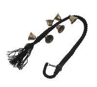 BESPORTBLE Pet Training Doorbell for Dog Housebreaking Rustic Cotton Rope Design for Potty Training Puppies and Teaching Dogs to Use The Bell for Going