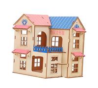 BESPORTBLE Pet Villa Hamster Hideout House Small Animal Toy Wooden Rat Room Decorative Castle