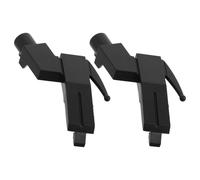 BESPORTBLE Phonograph Stylus Holder Clip 2Pcs Plastic Cartridge Mount Bracket for Turntable Needle Support and Vinyl Record Player Replacement