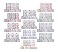 BESPORTBLE Piano Chord Practice Cards Set Essential Chord Diagram Learning Guide for Beginners Includes for Music Study