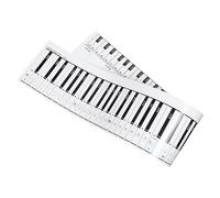 BESPORTBLE Piano Keyboard Note Chart Keys Practice Guide for Beginners Coated Easy to Up Teaching Aid for and Note Recognition