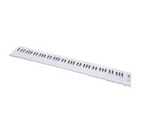 BESPORTBLE Piano Keyboard Practice Chart 88 Key Paper Guide for Beginners with Key Ratio Design and Piano Practice Aid to Improve Learning Efficiency