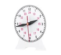 BESPORTBLE Pin Linkage Clock Model Educational Teaching Aid for Recognition for Primary School Mathematics and Interactive Learning Activities