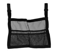 BESPORTBLE Ping Pong Paddle Mesh Bag Hanging Organizer with PVC Mesh Fabric for Convenient Storage and Foldable Design Suitable for Walls and Doors Table Tennis Paddle and Ball Holder