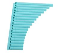 BESPORTBLE Pipe Pan Flute in C Key for Beginners Accurate Tuning Vivid Blue Design Wide Tonal Range Preschool Wind Instrument for Music Education and Daily Practice
