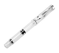 BESPORTBLE Piston-Filled Calligraphy Brush, Broad Tip Fountain Brush for Drawing Watercolor Sketching, Refillable Flexible Nib Writing Tool, Fountain Pen for Scrapbooking