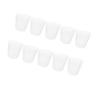 BESPORTBLE Plant Basket Liner Insert Transparent Plastic Inner Plant Pot 10pcs Easy Replacement for Office Flower Pot Storage and Layout