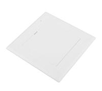 BESPORTBLE Plastic Access Panel for Drywall with Click Open Close Mechanism, Decorative White Abs Cover Plate for Air Conditioning and Pipe Maintenance, for Ceiling Installations and Indoor