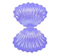 BESPORTBLE Plastic Candy Dish Elegant Seashell Design, Compact and Portable Pp Material Tray, for Wedding Party or Daily Jewelry Storage, Versatile Seashell Trinket and Favor Container