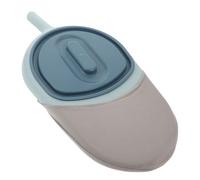 BESPORTBLE Plastic Lightweight and Sturdy with Lid Bedpan for Elderly and Bedridden Patients Urinal Pot, Easy to Clean with Compact Round Design Random Color for Camping and Car Use
