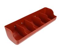 BESPORTBLE Plastic Piglet Feeding Trough Compartment Durable Feeder for Livestock High Wear Resistance Easy to Install Suitable for Dry Wet Food Practical Farm Animal Supplies