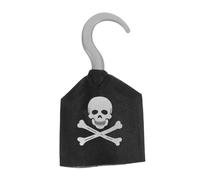 BESPORTBLE Plastic Pirate Hook Hand Costume Accessory for Boys Lightweight Safe Pirate Hook with Smooth Edges Creative Pretend for Halloween Birthday Parties and Sailing Adventure Roleplay