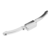 BESPORTBLE Plastic Suitcase Handle Base Part in Silver for Luggage, Trolley Handle Repair Accessory that Restores Operational Performance and Limits False Triggering, for Travel Suitcases