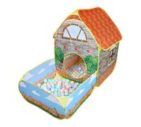BESPORTBLE Playhouse Tent for Garden Villa Shaped Indoor Outdoor Playhouse Soft Wire Frame Enhances Imagination Independent Play for Boys