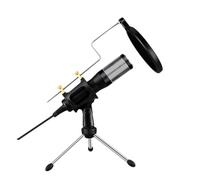 BESPORTBLE Plug and Play Microphone for Computer Conference Voice Chat and Online Gaming Ultra Long Distance Compatible with Tripod Stand Included