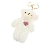 BESPORTBLE Plush Bear Keychain Cute Backpack Hanging Bear Keychain Key Chain for Women Boys and Girls Party