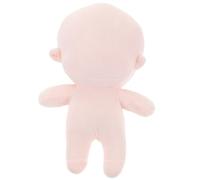 BESPORTBLE Plush Blank Doll Body for DIY Craft Soft Humanized Stuffed for Early Childhood Education Safe PP Cotton Material Cute Unfinished Doll for Dressing Up and Imaginative Play
