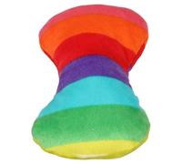BESPORTBLE Plush Bone Dog Chew with Squeaker for Puppies Indoor Play | Soft Plush Fabric, Textured Surface, Chew Friendly Shape, Suitable for Milk Teeth and Crate Time