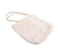 BESPORTBLE Plush Handbag for Women Single Shoulder Bag with Comfortable Strap for Dating Camping and Daily Use Stylish Storage Pouch for Mobile Phones and Essentials
