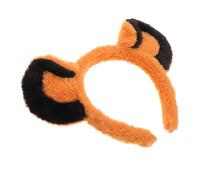 BESPORTBLE Plush Lion Ear Headband Cute Jungle Animal Hair Hoop for Adults Playful Dress Up Accessory for Parties Halloween Cosplay Versatile Photo Prop and Festive Outfit Enhancer