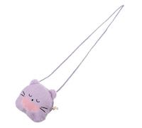BESPORTBLE Plush Purse for Girls Kawaii Cat Handbag Small Shoulder Bag Cute Girls Crossbody Bag Adorable Animal Coin Wallet
