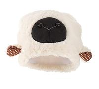 BESPORTBLE Plush Sheep Ear Headgear Cartoon Style Cosplay Hat for Photography Parties Festivals Comfortable Lightweight Design for Halloween Christmas More