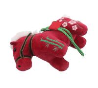 BESPORTBLE Plush Zodiac Horse Pendant Soft Stuffed Animal Horse Doll Cartoon Design for Year Car Backpack Hanging Decor gift for for for for for for with Cute Cuddly Features
