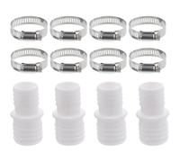 BESPORTBLE Pool Hose Connector Adapter 32mm to 38mm for Soft Hose 4pcs Swimming Pool Accessories and Vacuum Head Connecting Tool