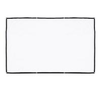 BESPORTBLE Portable 100-Inch Polyester Projector Screen Universal Indoor Outdoor Movie Film Screen for Home Theater Camping