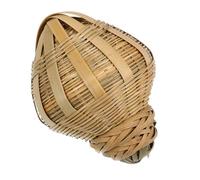 BESPORTBLE Portable Bamboo Cage Cricket Storage Basket Handmade Craft for Boys and Girls