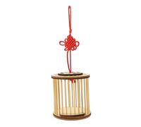 BESPORTBLE Portable Bamboo Cage for Animals Lightweight Hanging Container for Home and Outdoor Exploration Encourages Boys and Girls Interest Nature and Learning