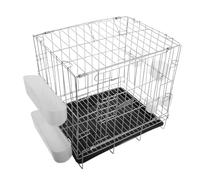 BESPORTBLE Portable Bird Breeding Box with Removable Feeding Tray Foldable Pigeon Travel Cage for Finch and Canary Secure Locking Nest Crate for Pairing Training and Poultry Transport Easy to